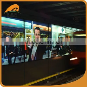 580g 500D*500D 18*12 Matte Backlit PVC Flex Banner thumbnail-1
