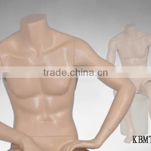 Skin Color Sitting Male Headless Mannequin Suitable For Retail Window Display thumbnail-1
