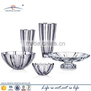 Unique Clear Glass Salad Bowl for Kitchen Tableware thumbnail-4