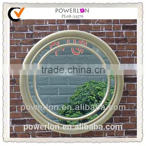 Wrought Iron Decorative Small Round Mirror thumbnail-2
