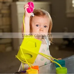 Silicone Oombee Cube Baby Toy thumbnail-2