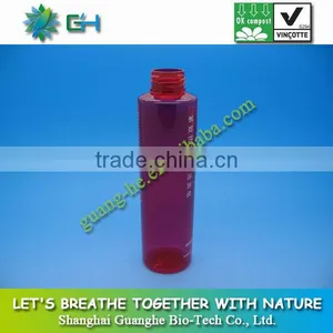 50ml Crystal Colorful Tubular Plastic PLA Bottle Non-toxic for Cosmetics-100%biodegradable thumbnail-1