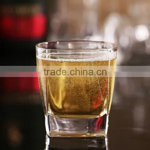 Glassware Elegent Heavy Base Collection, Square Shot Glass Clear thumbnail-3