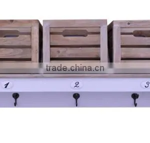 Kitchen Furniture White Wooden Medician Cabinet thumbnail-3