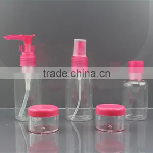 Pvc Bag Package Transparent Spray Bottle Pump Bottle Plastic Bottle Set for Cleaning Products thumbnail-3