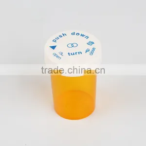 Amber Medicine Vial Medicine Vial With Cap thumbnail-1