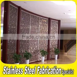 Custom-Made Stainless Steel Outdoor Exterior Wall Partition thumbnail-4