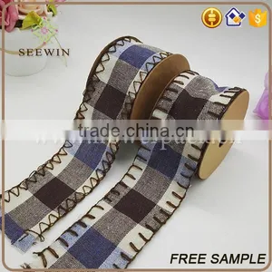 Hign Quality Linen Custom Printed Ribbon thumbnail-3