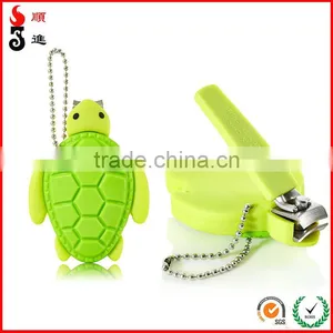 Low Moq Promotional Products Turtle Shape Hand Nail Clipper Staniless Steel Gift thumbnail-1