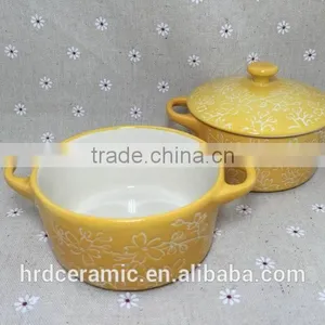 The Hot Sale Ceramic Soup Pot/restaurant Cheap Ceramic Soup Pot thumbnail-3