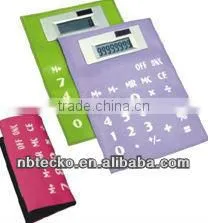 Foldable Silicon Calculator With Many Colors for Promotion thumbnail-1