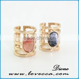 2016 Fashion Design Wholesale New Gemstone Ring thumbnail-1