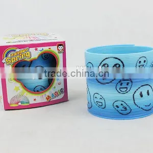 2017 Newly Plastic Rainbow Spring With Smile Face/kids Funny Rainbow Circle thumbnail-1