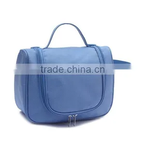 Portable Hanging Folding Travel Cosmetic Bags,toiletry Bag With Mirror,wash Bag With Hook thumbnail-1