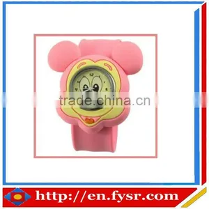 Silicon Watch Mickey Mouse Watches Silicone Wristband Watch thumbnail-1