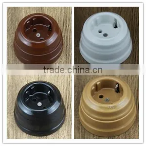 Different Types of European ru Ceramic Porcelain Power Universal 2-gang Pop up Sockets thumbnail-1