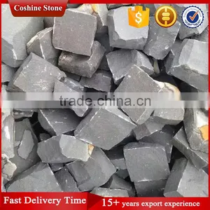 G612 Zhangpu Black Natural Basalt Paver Stone For Sale thumbnail-1