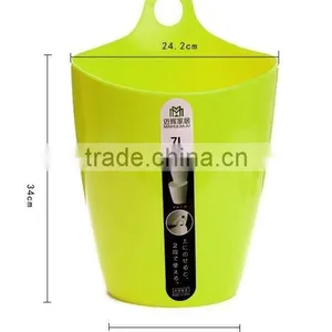 Plastic Stackable Storage Bucket/trash Can thumbnail-1