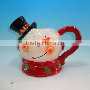 Newest Snowman Ceramic Kettle thumbnail-1