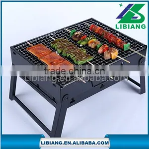 Folding Outdoor Barbecue Grill Pits thumbnail-1
