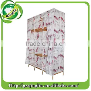 Diy Solid Wooden Moistureproof Wardrobe Interior Design thumbnail-3