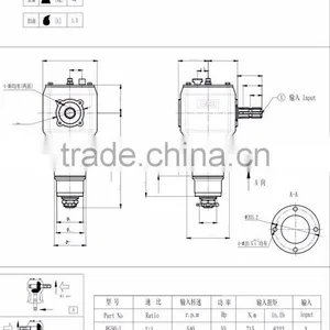 RG Series 55hp Right Angle Gearbox thumbnail-5