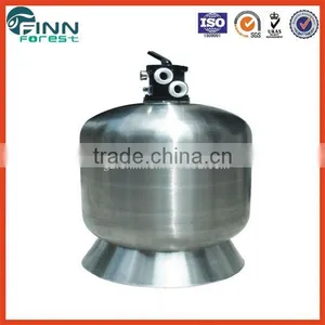 Commercial Wholesale Swimming Pool Top Mount Stainless Steel Used Sand Filter for Water Treatment thumbnail-1