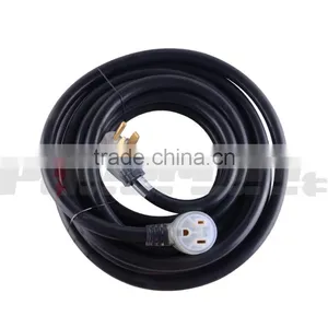 S80543 Black 25Ft 8/3 40A Lighted Welding Cord for Portable Welders thumbnail-1