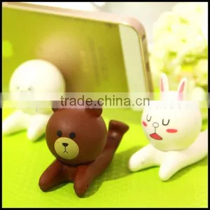 China Supplier Cell Phone Holder Pony ABS Plastic Cell Phone Holder for Sale/OEM Plastic Stand Mobile Phone Desk Stand Holder thumbnail-4