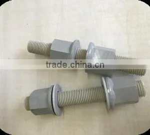 High Quality Corrosion Resistance FRP Bolt and Nut Wtih Fiberglass thumbnail-3