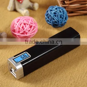 2600mAh Mini Square Tube Power Bank With LED Displayer thumbnail-1