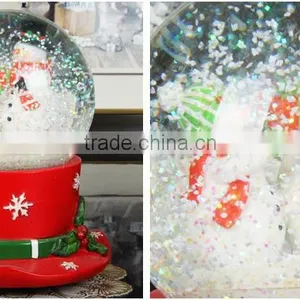 Hot Selling Creative Gifts Snow Globe Christmas Musical Snow Globe thumbnail-2