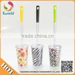 Certificated Approve Safe Material Colorful Plastic Toilet Brush thumbnail-4