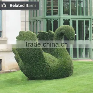 Hot Sale New Design Artificial Milan Grass Animal Boxwood for Decoration thumbnail-5