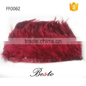 Top Quality Good Price Red Goose Feather Wedding Decoration thumbnail-2