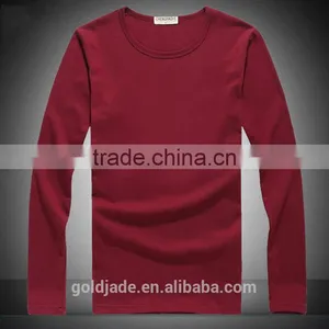 Customized Manufactorying 100% Cotton Long-sleeve T Shirt for Man thumbnail-5