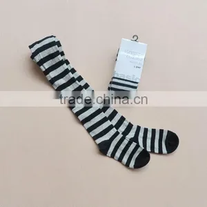 Baby Girl Balck Stripe Pantyhose High Quality Japanese Pantyhose for Baby Girl thumbnail-1