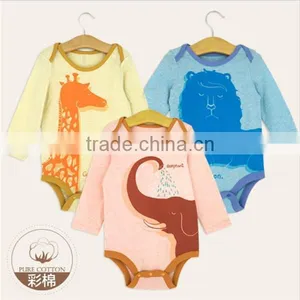 Breathable Cute Animal Clothes Funny Baby Rompers Cotton thumbnail-3