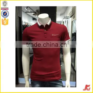 Bulk Boys Fake Pocket Polo Shirts With Different Styles Placket Polo T Shirts For Mens thumbnail-1