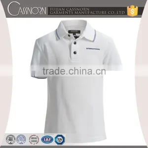 Custom Embroidery Logo Short Sleeve Latest t Shirt Designs for Men thumbnail-1