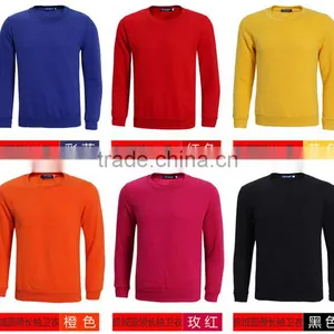 Wholesale Custom Made High Quality Fleece Printed Knit Promotional Pullovers thumbnail-1