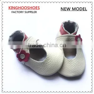 2016 New Design Soft Sole Genuine Leather Shoes Bulk Wholesale Baby Shoes thumbnail-1