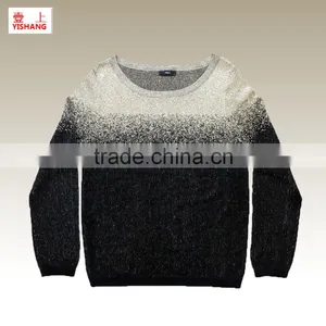 Wholesale Fashion Men's Sweater ,men Fashion Sweater,75%Viscose 25%Lurex thumbnail-1