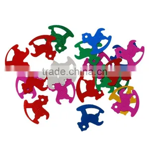 PVC Confetti Party Decoration Baby Shower Rocking Horse At Random thumbnail-1