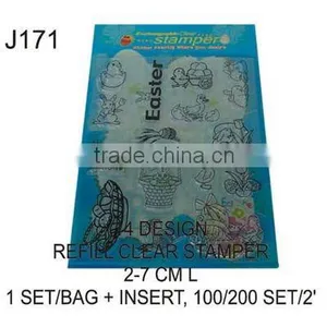 J171 14 DESIGN REFILL CLEARS STAMPER thumbnail-1