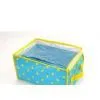 Non-Woven Blue Eco-friendly Zippered Storage Boxes Odm-v3 thumbnail-1