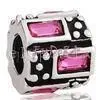 Silver Charm European Style Beads Rhinestone Beads Fittin European Bracelets thumbnail-1