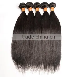 Factory Price Natural Brazilian Hair Pieces Virgin Brazilian Straight Hair thumbnail-1