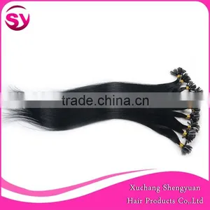 Cheap 100% Human Hair u Tip Hair Extension, Nail Tip Hair Extensions, u Tip Keratin Hair Extension thumbnail-2