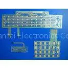 Keyboard Printed Circuit Flexible PCB Board Custom With Metal Dome / LED thumbnail-1